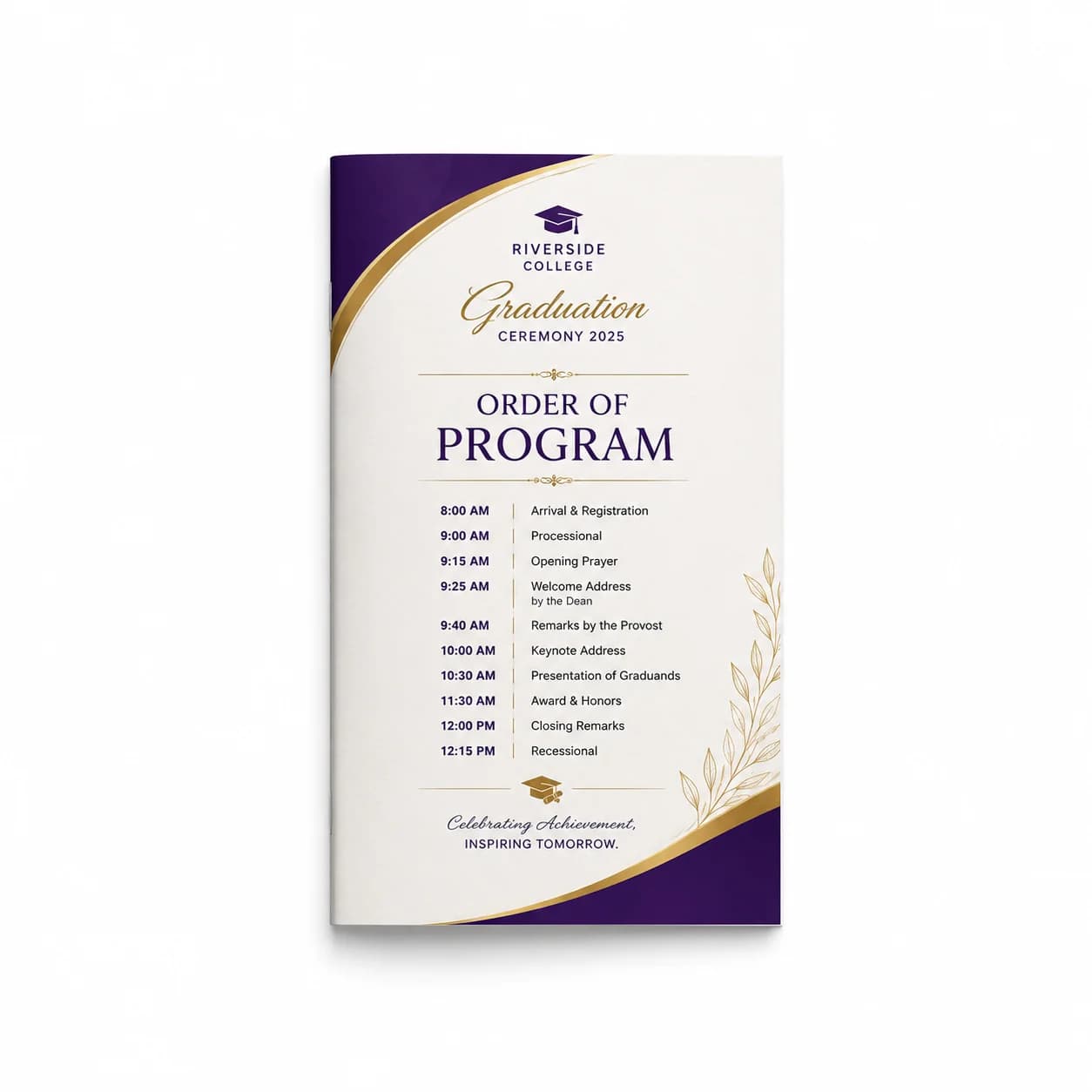Order of Program Printing printing Nigeria