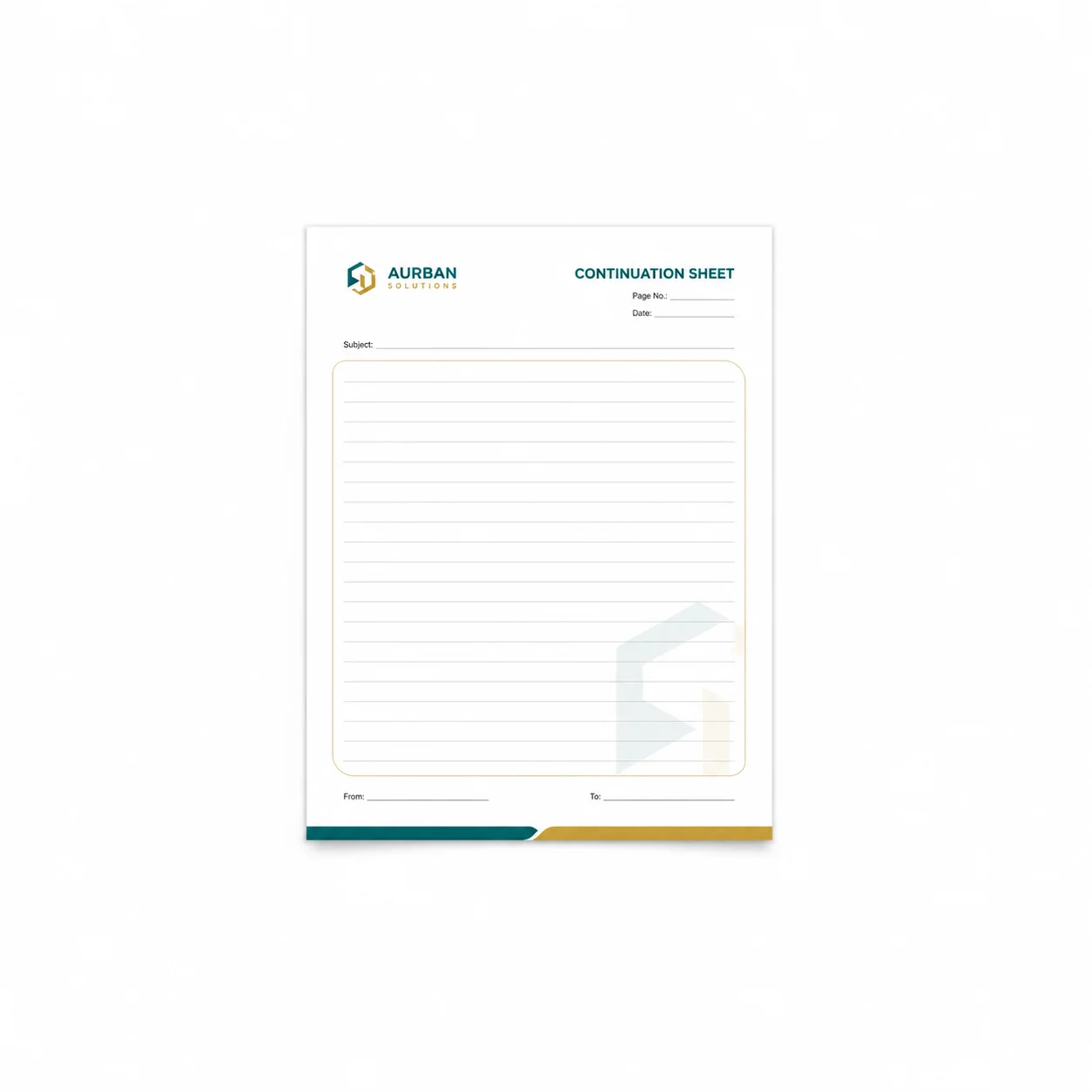 Continuation Sheet Printing printing Nigeria