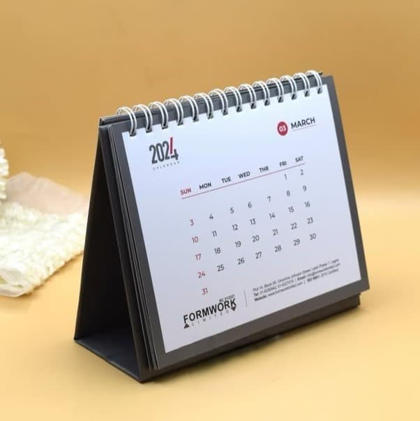 Calendars (Wall Type) printing Nigeria